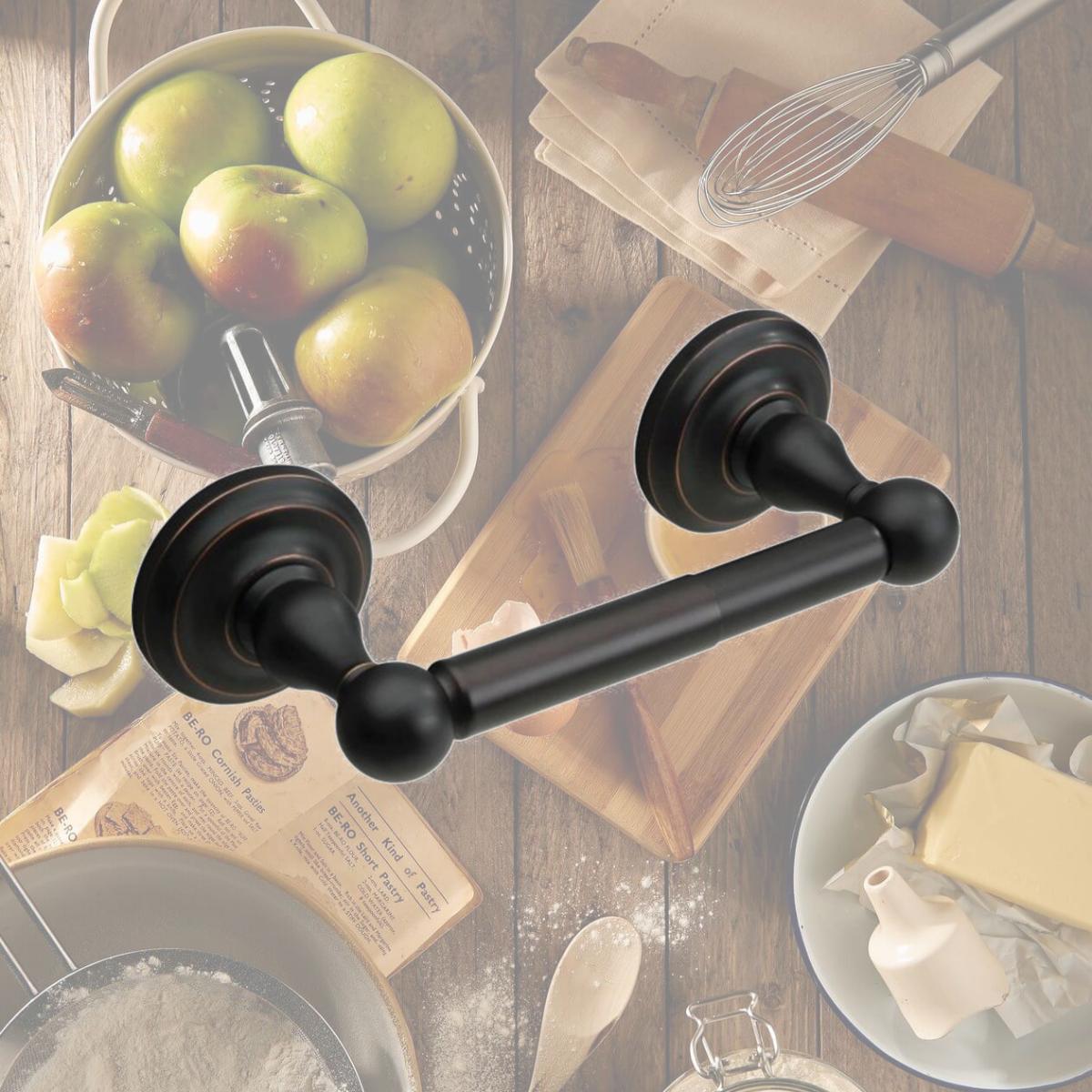 Picture of Pamex BC7DB42 Ventura Collection Surface Paper Holder, Dark Bronze