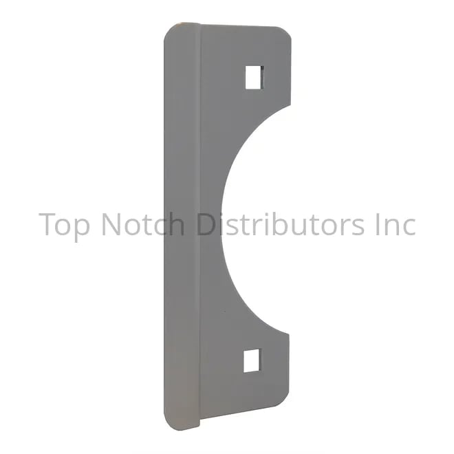 UPC 040186100668 product image for Don-Jo SLP206SL 2.63 x 6 in. Short Latch Protector for Outswing Doors - Silver C | upcitemdb.com