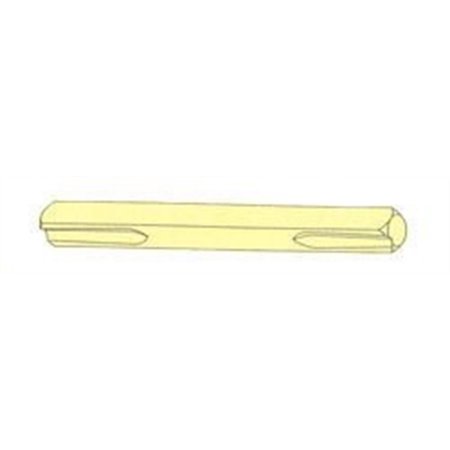 0510004a 3.5 In. Straight Spindle, Electro Plated Steel