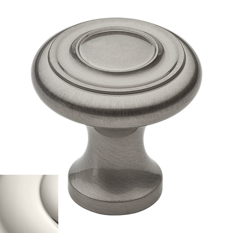4490140 1 In. Dominion Cabinet Knob - Polished Nickel
