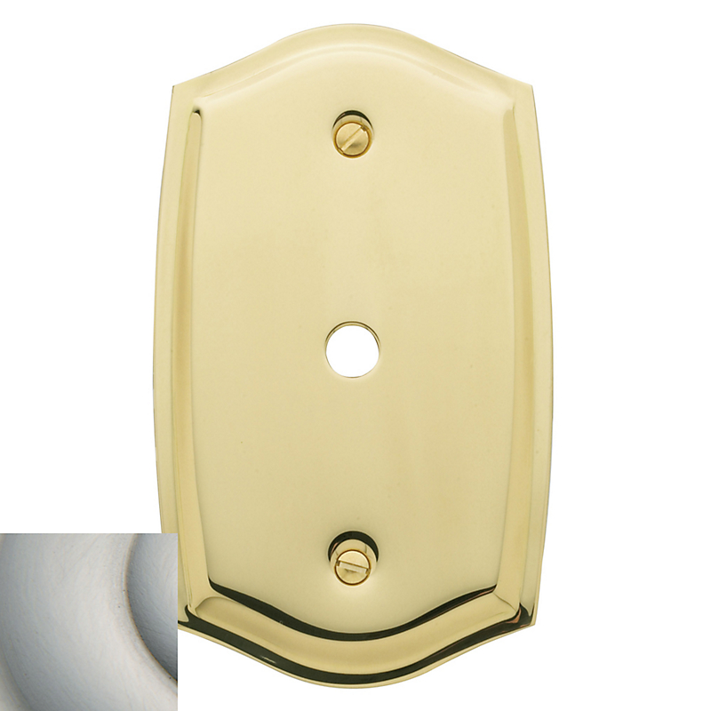 4769150 Colonial Design Cable Cover - Satin Nickel