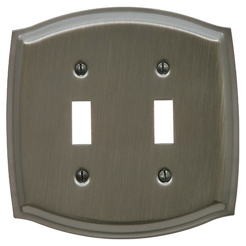 4766151 Cd Colonial Double Toggle - Antique Nickel