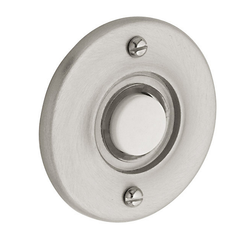 4851056 Round Bell Button - Satin Nickel