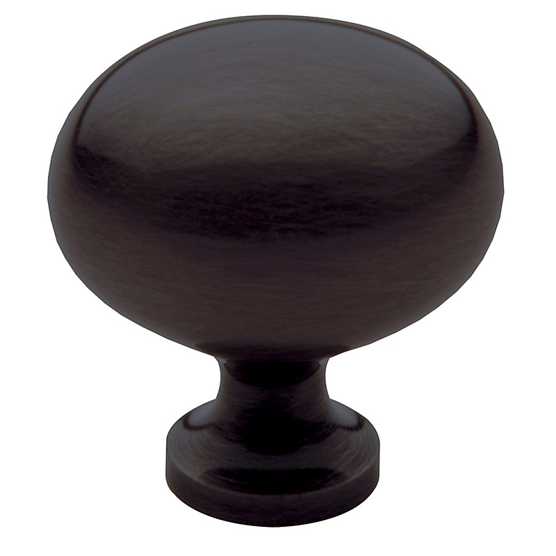 Oval Cabinet Knob - Venetian Bronze