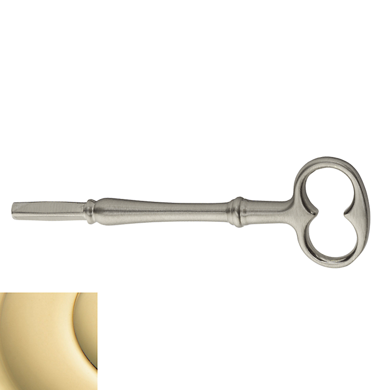 6703031 Emergency Bit Key, Non-lacquered Brass