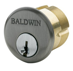 8323264 1.25 In. Mortise Cylinder C Keyway, Satin Chrome
