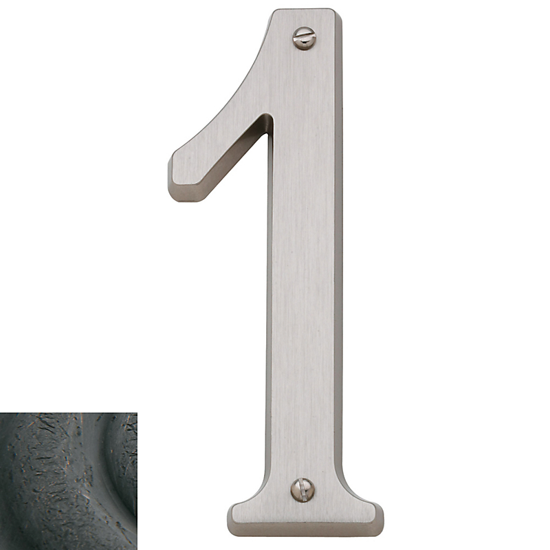 90671402 2 Cd House Number 1, Distressed Oil - Rubbed Bronze