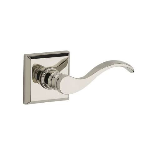 Pvcurtrr141 Curve Reserve Lever Traditional Round, Polished Nickel