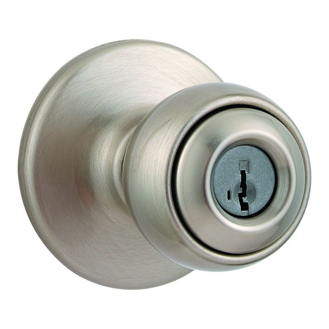 Kwikset 400p-1526dsr Polo Entry Door Lock Smart Key - Satin Nickel & Satin Chrome