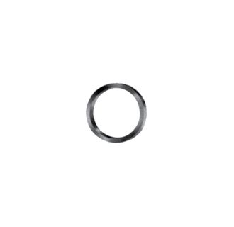 0.0625 In. Blocking Ring Cylinder Collar, Satin Nickel