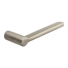 Baldwin L020150RMR Single Right Hand Estate Lever Minus Rosettes Satin Nickel Baldwin L020150RMR Single Right Hand Estate Lever Minus Rosettes Satin Nickel