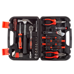 Trademark 75-ht5012 Heat Tool Kit, Black & Red - 47 Piece