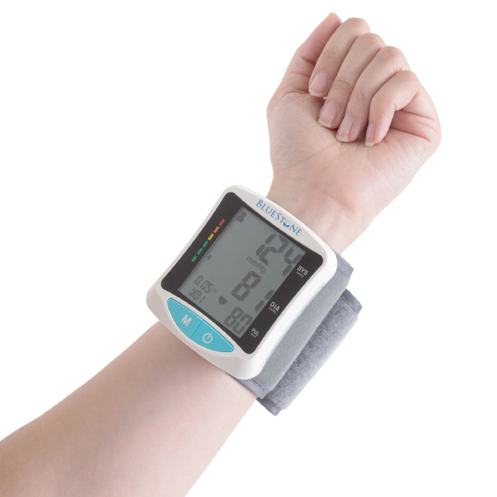 80-5153 Automatic Wrist Blood Pressure Monitor With Digital Lcd Display Screen