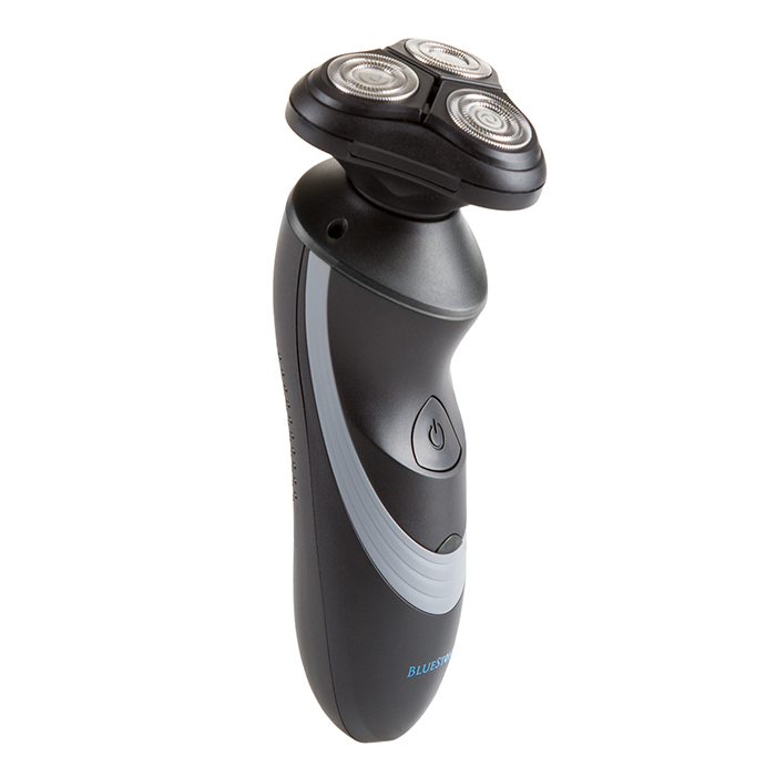 72-1016 Mens 3d Rotary Rechargeable Cordless Shaver - Black