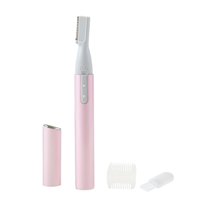 72-1019 Womens Cordless Hair Trimmer For Face, Arm Legs & Body - Pink