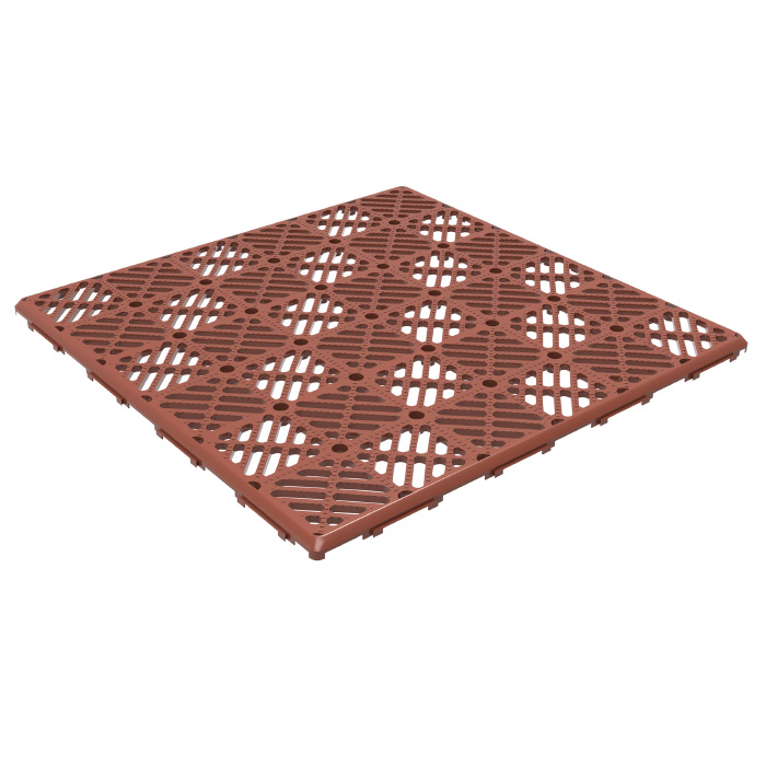 50-147 0.5 X 11.5 X 11.5 In. Interlocking Floor Tiles - Set Of 6