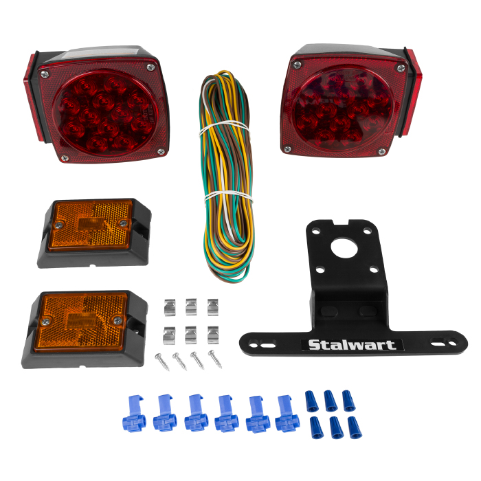 75-car1041 12v Led Trailer Light Kit