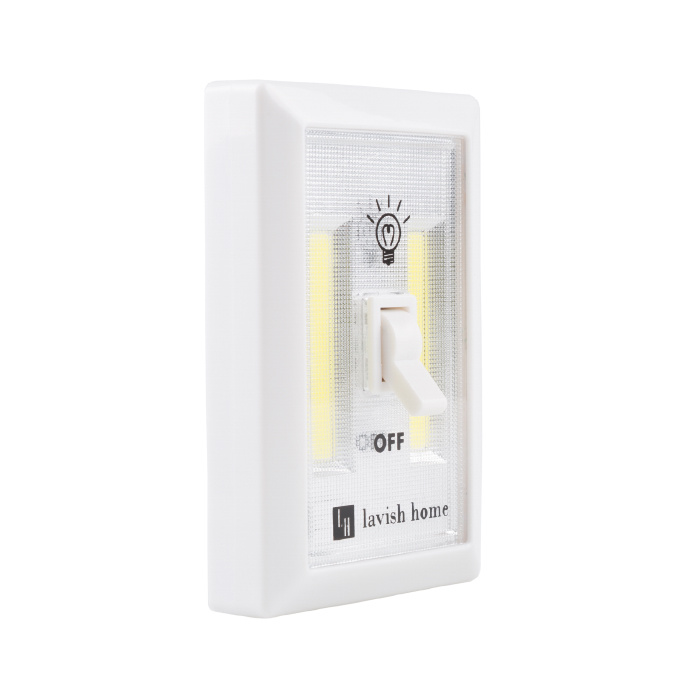 Lavish Home 75-lmp3013-2pk Cordless Light Switch - Pack Of 2