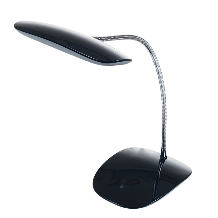 72-sl159b Touch Activated Led Usb Desk Lamp, Black