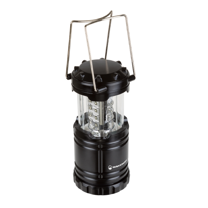 75-cl1009 Collapsible & Portable Led Outdoor Camping Lantern Flashlight - Black