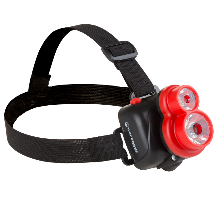 75-cl1014 Adjustable Head Lamp Handsfree Flashlight With 2 Led & 90 Lumen - Red