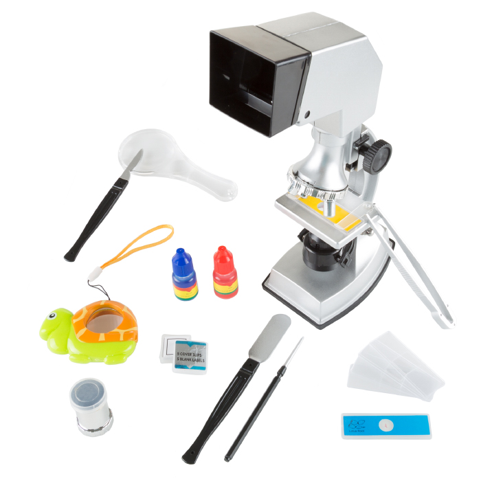 80-hm809166 Microscope For Kids Educational Science Set - 18 Piece