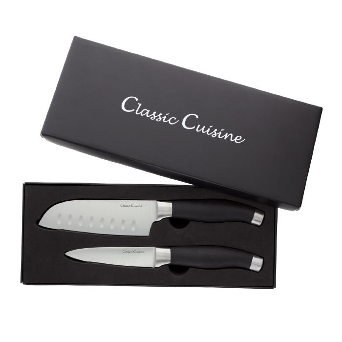 82-250tc02 Professional Quality Stainless Steel Hand Forged Knife Set- 2 Piece