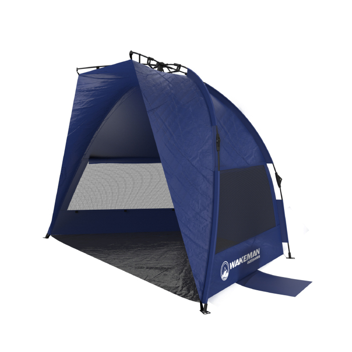 75-cmp1031 Pop Up Beach Tent Sun Shelter For Shade - Blue