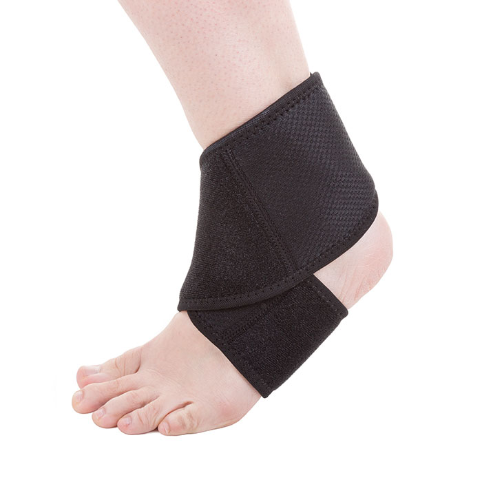 80-5143-ankle Neoprene Ankle Support One Size Adjustable , Black