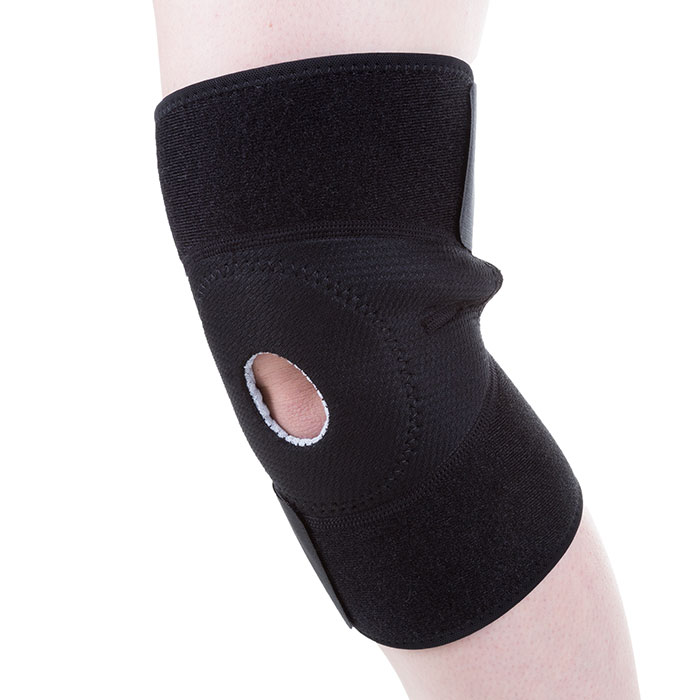 80-5143-knee Neoprene Knee Support One Size Adjustable , Black