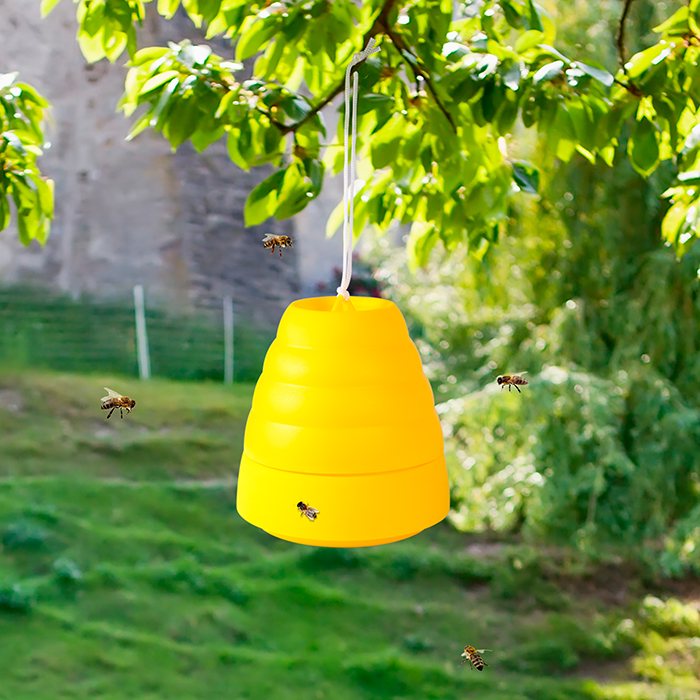 Af1500001 Wasp Bee Yellow Jacket & Hornet Trap Hive Catcher Non Toxic Reusable Hanging Outdoor Attractant & Pest Killer