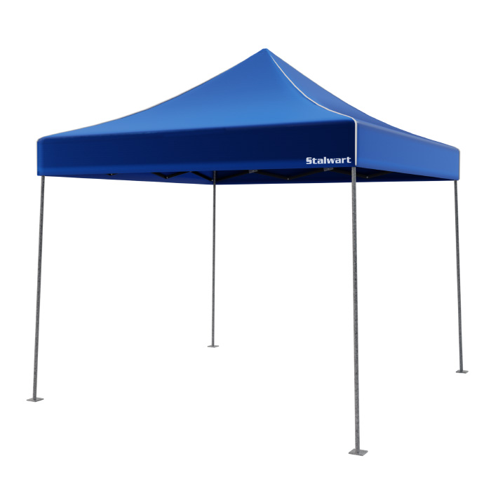 80-14-b 10 X 10 In. Canopy Tent Outdoor Party Shade - Blue