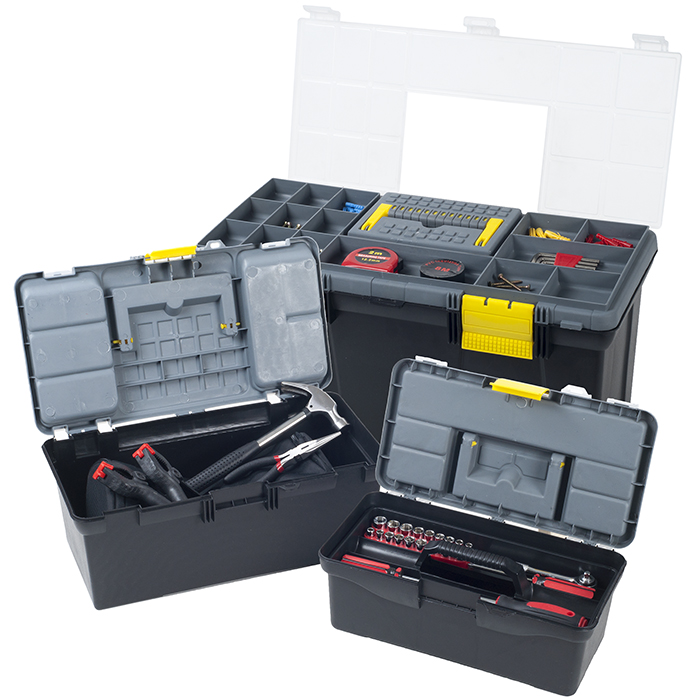 75-mj22132 Parts & Crafts 3-in-1 Tool Box Storage Set