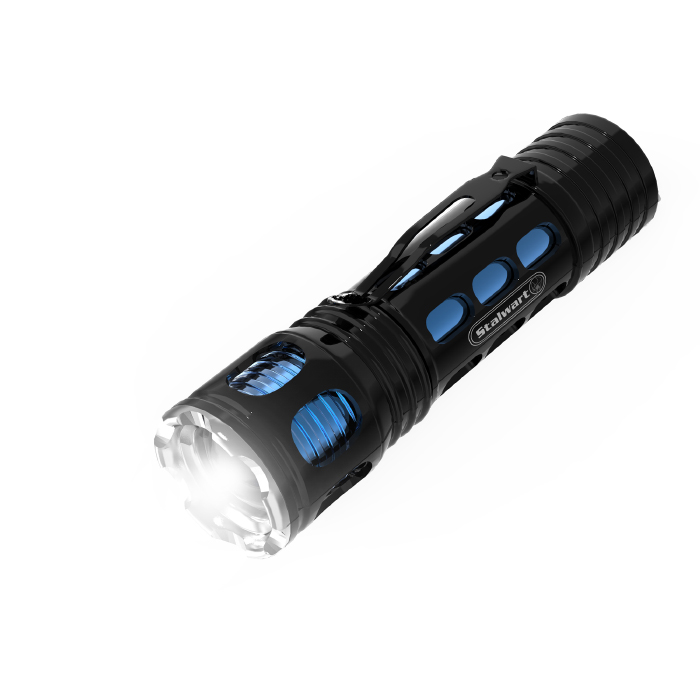 75-wl2040 200 Lumen Handheld Aluminum Led Flashlight, Blue
