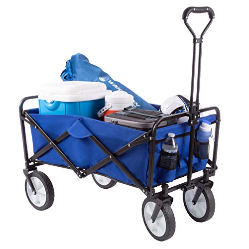 50-lg1082 Collapsible Utility Wagon With Telescoping Handle