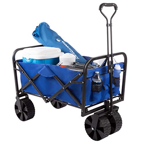 50-lg1083 Collapsible Utility Wagon With Telescoping Handle