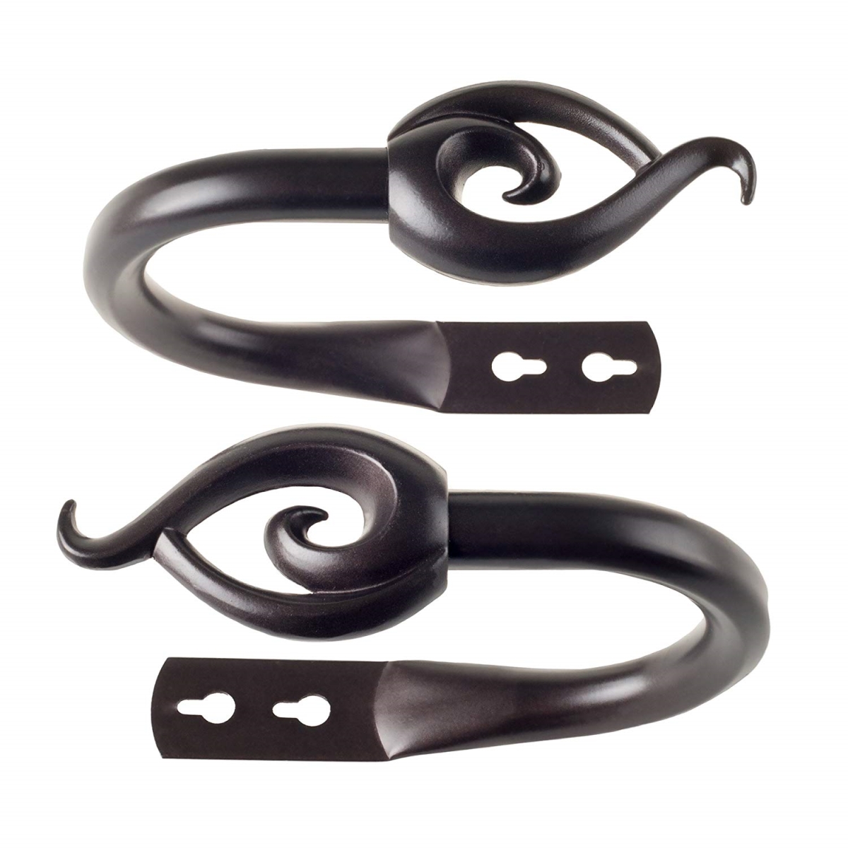 63a-87197 Flame Holdback, Rubbed Bronze - Pack Of 2