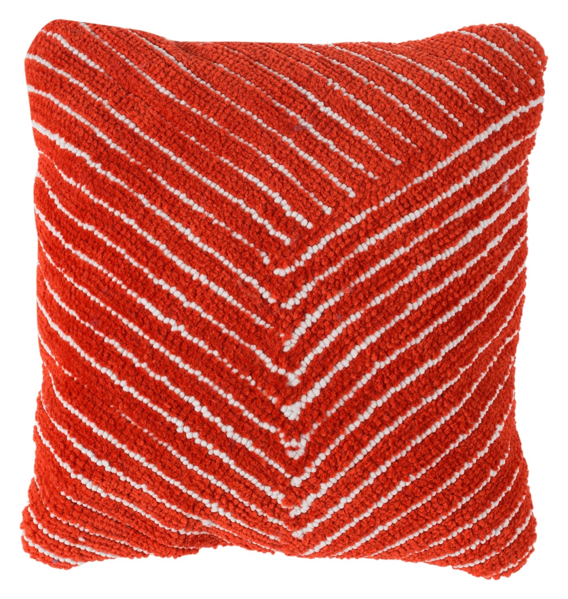 66a-27519 Modern Throw Pillow Clay, Red