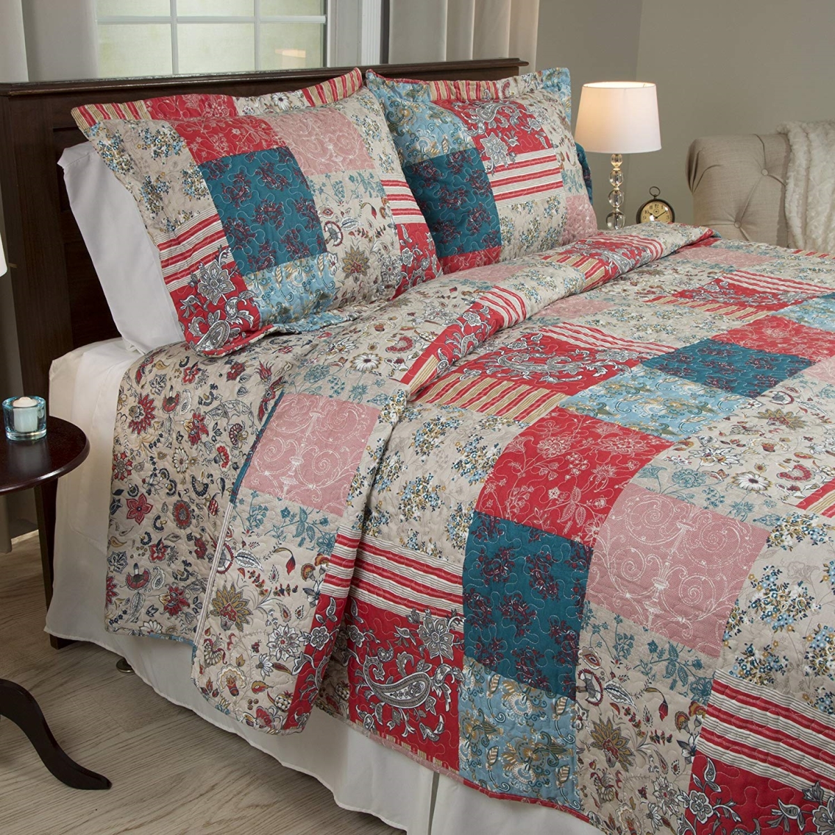 66a-63132 2 Piece Mallory Quilt Set, Twin Size