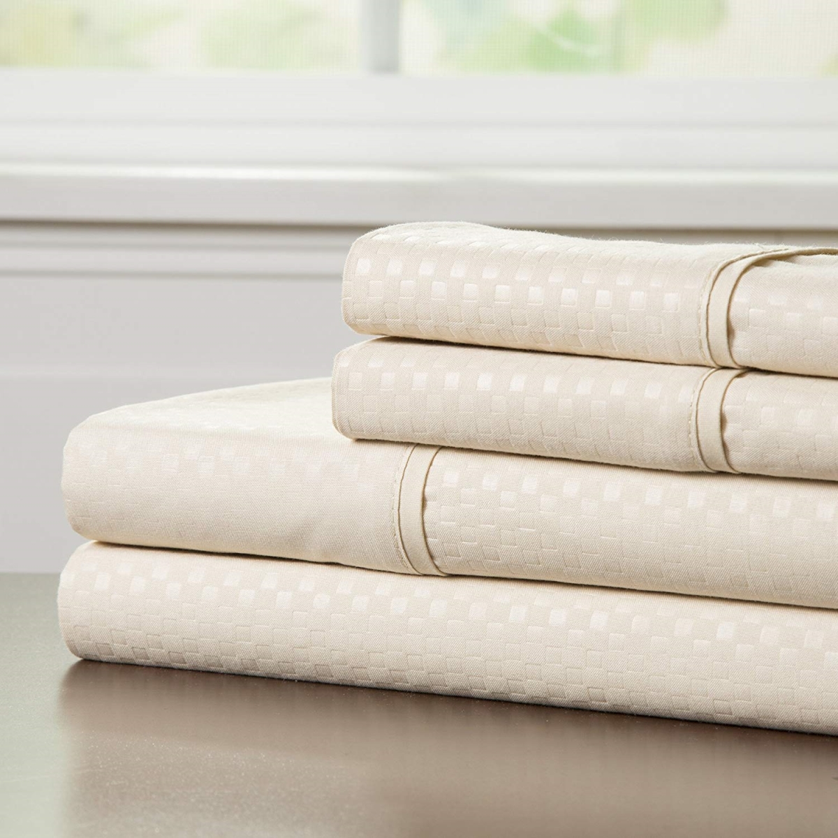66a-97588 Embossed Sheet Set - 81 X 96 In.