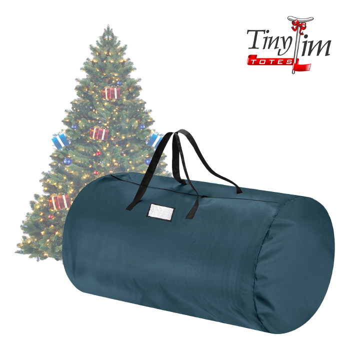 83-dt5564 Extra Large Canvas Christmas Tree Storage Bag, Green - 12 Ft.
