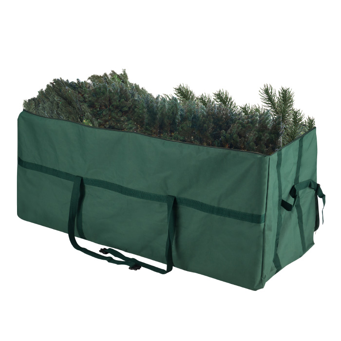 83-dt5584 5744 Heavy Duty Canvas Large Christmas Tree Storage Bag, Green - 7.5 Ft.