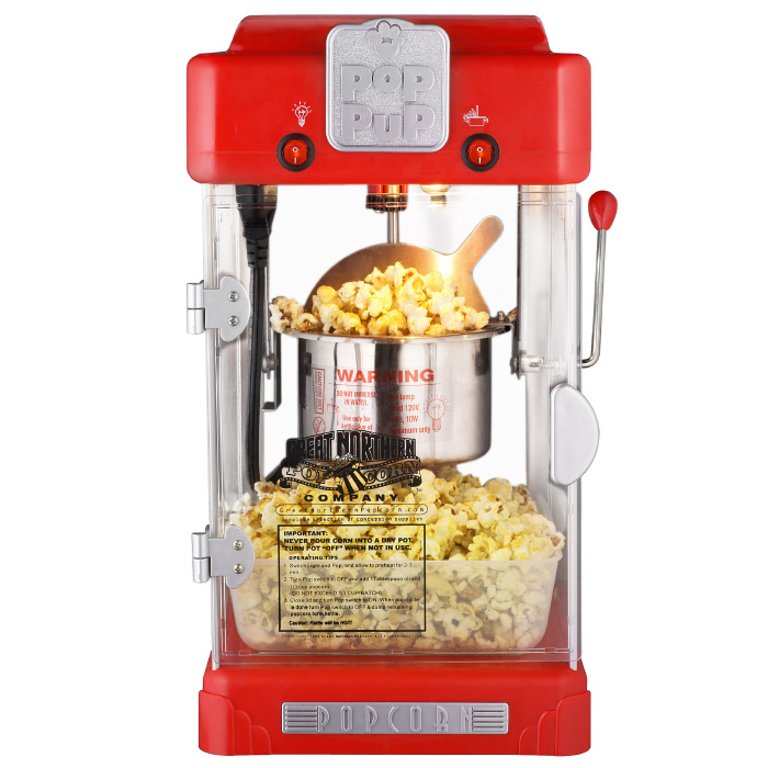 83-dt5622 6074 Machine Pop Pup Retro Style Popcorn Popper - 2.5 Oz