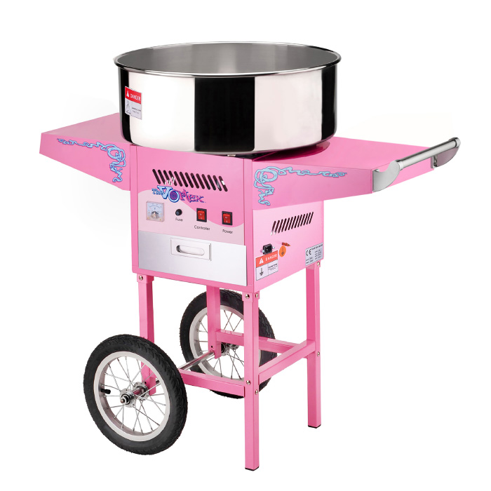 83-dt5694 6304 Commercial Cotton Candy Machine Floss Maker With Cart