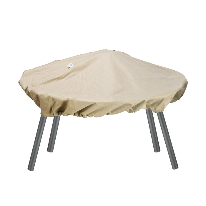 83-dt5790 Round Economy Patio Fire Pit Cover - Beige