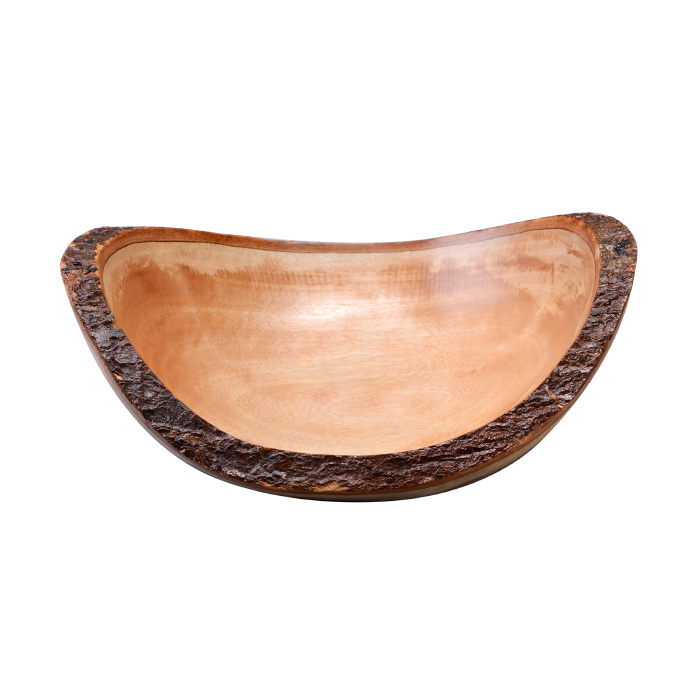 83-dt5883 Handmade 10 In. Oval Mango Wood Decorative Bowl