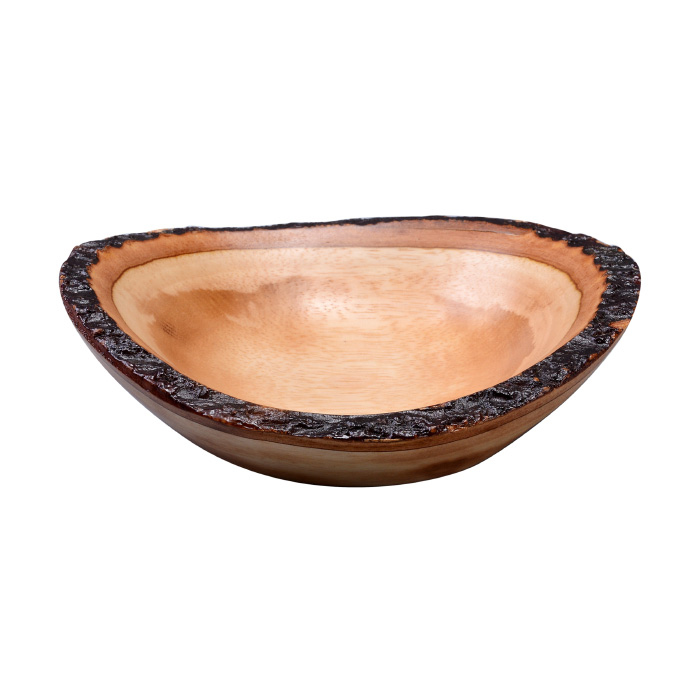 83-dt5885 Handmade 6 In. Oval Mango Wood Decorative Bowl