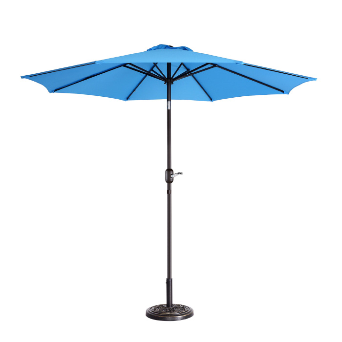 83-out5443 9 Ft. Outdoor Patio Umbrella With 8 Ribs - Blue