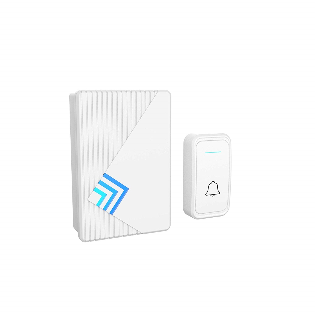 A200031 Doorbell Wireless Electronic Battery Operated Alert System With Led Indicator