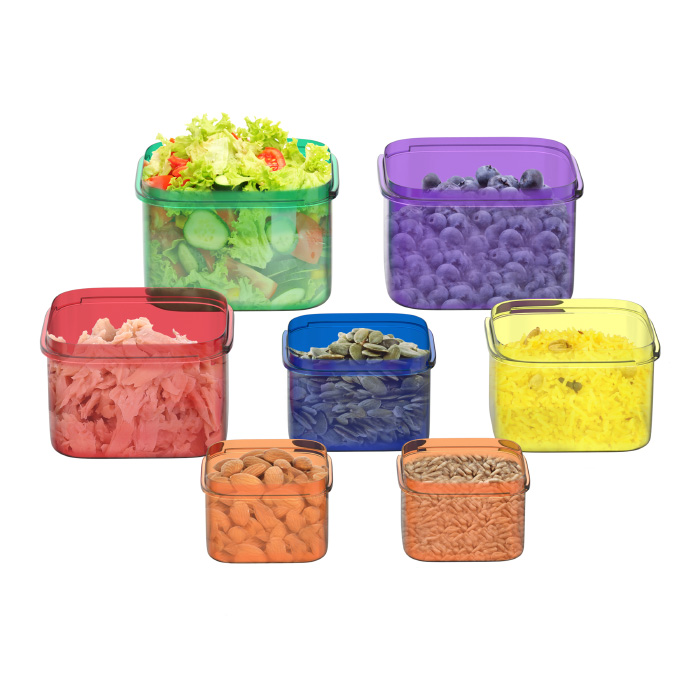 82-kit1073 Portion Control Containers - 7 Piece